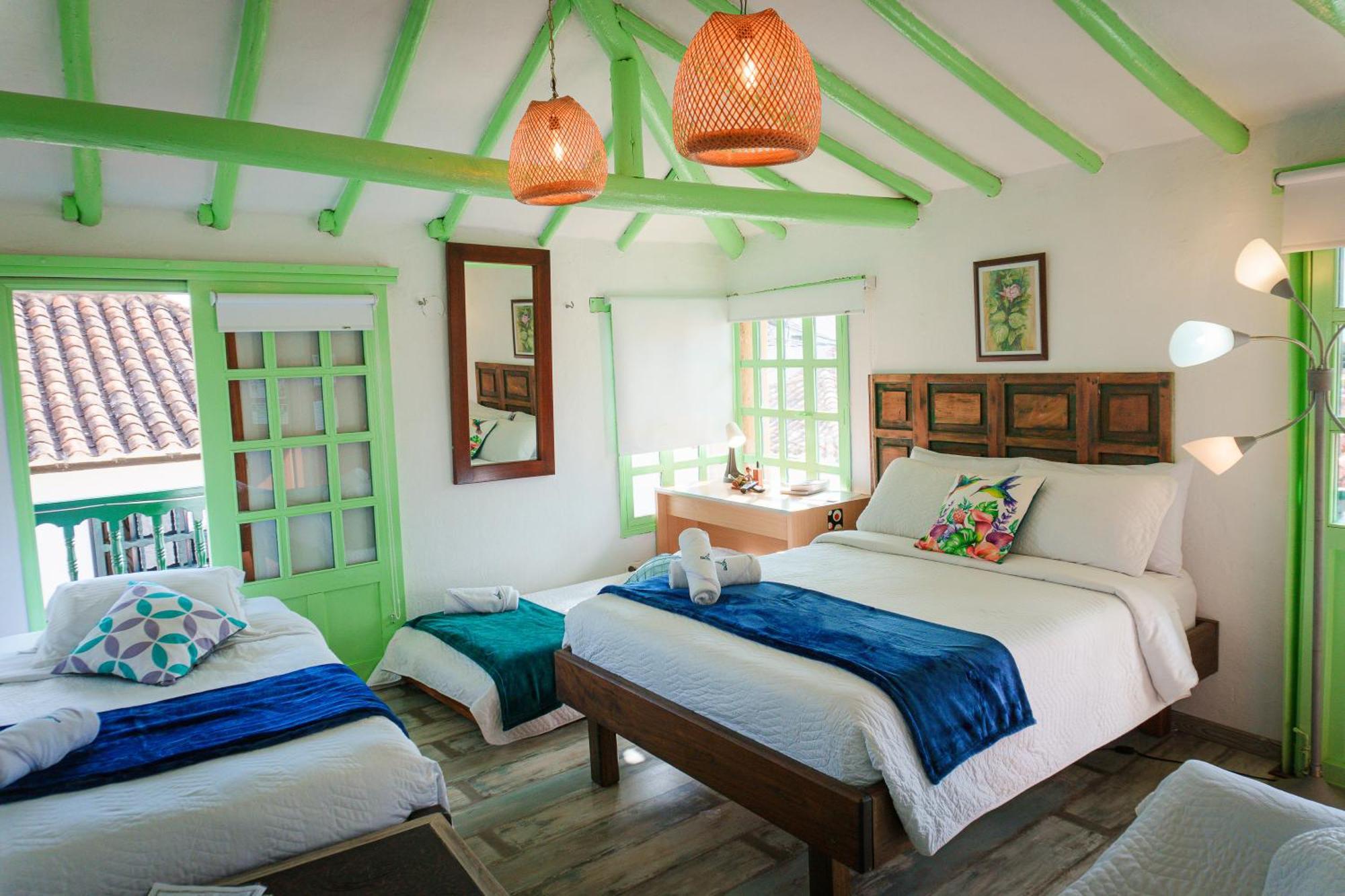 Apartamentos Y Habitaciones Le Colibri - Villa De Leyva Exteriör bild