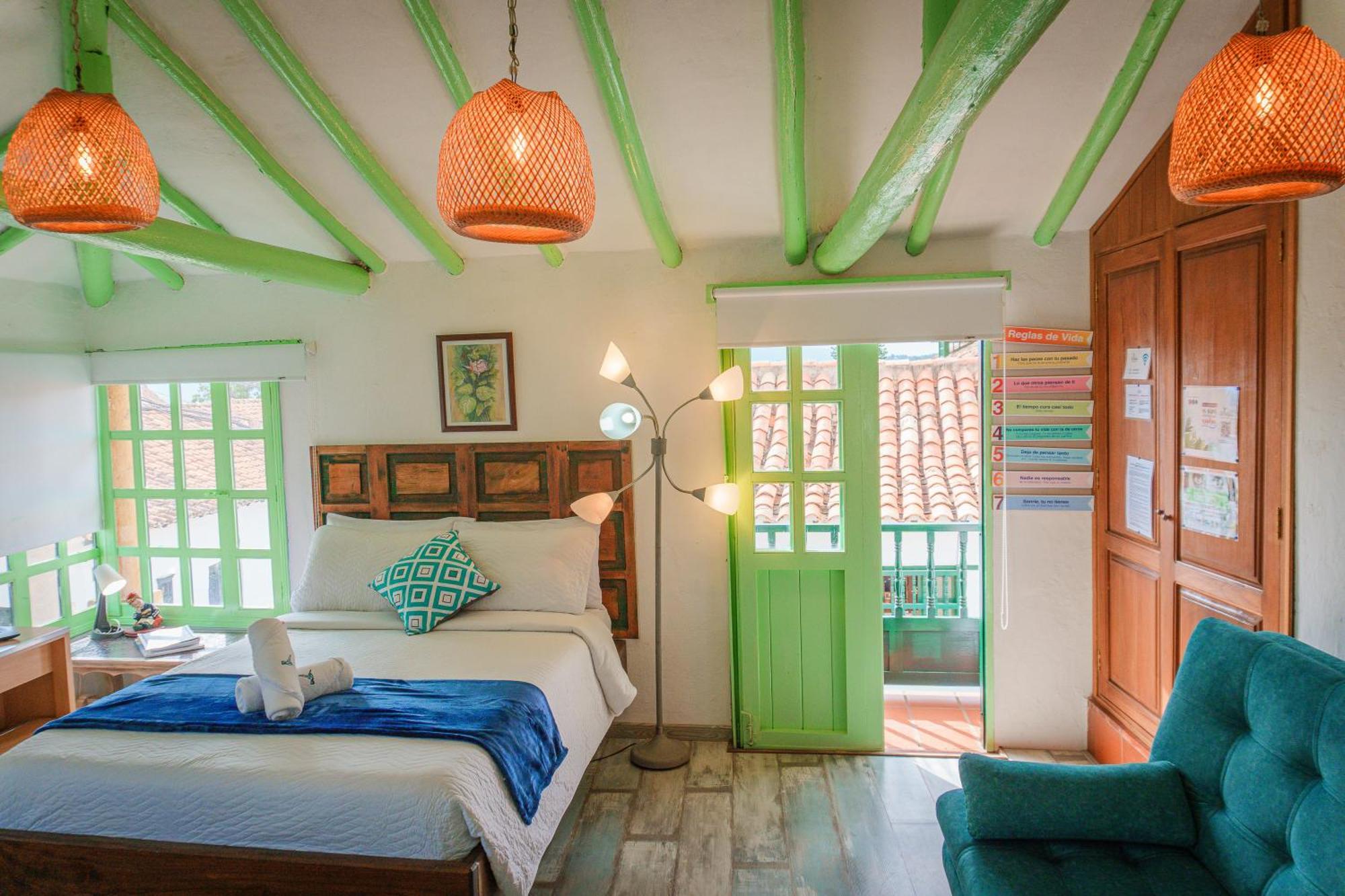 Apartamentos Y Habitaciones Le Colibri - Villa De Leyva Exteriör bild