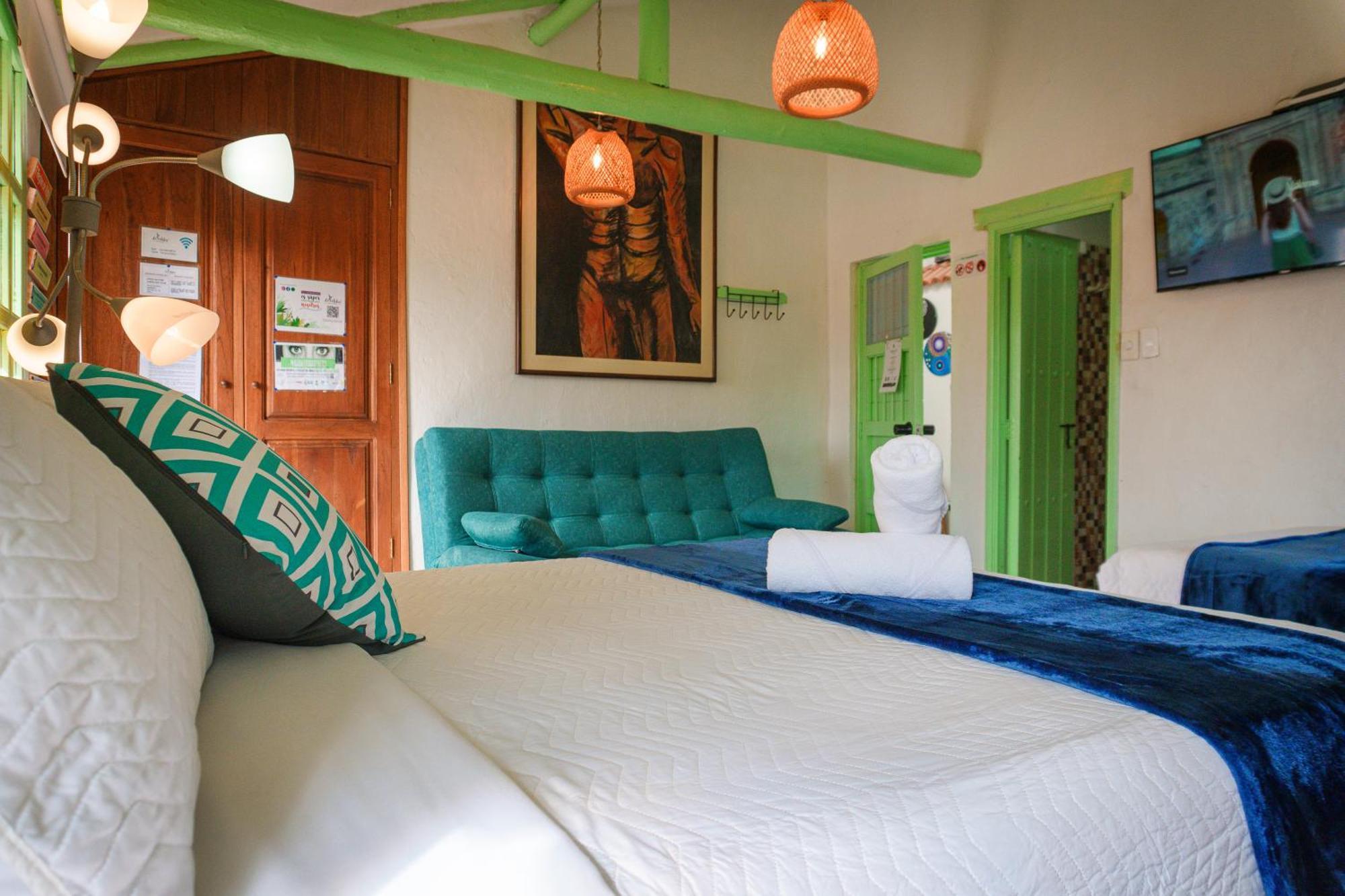 Apartamentos Y Habitaciones Le Colibri - Villa De Leyva Exteriör bild
