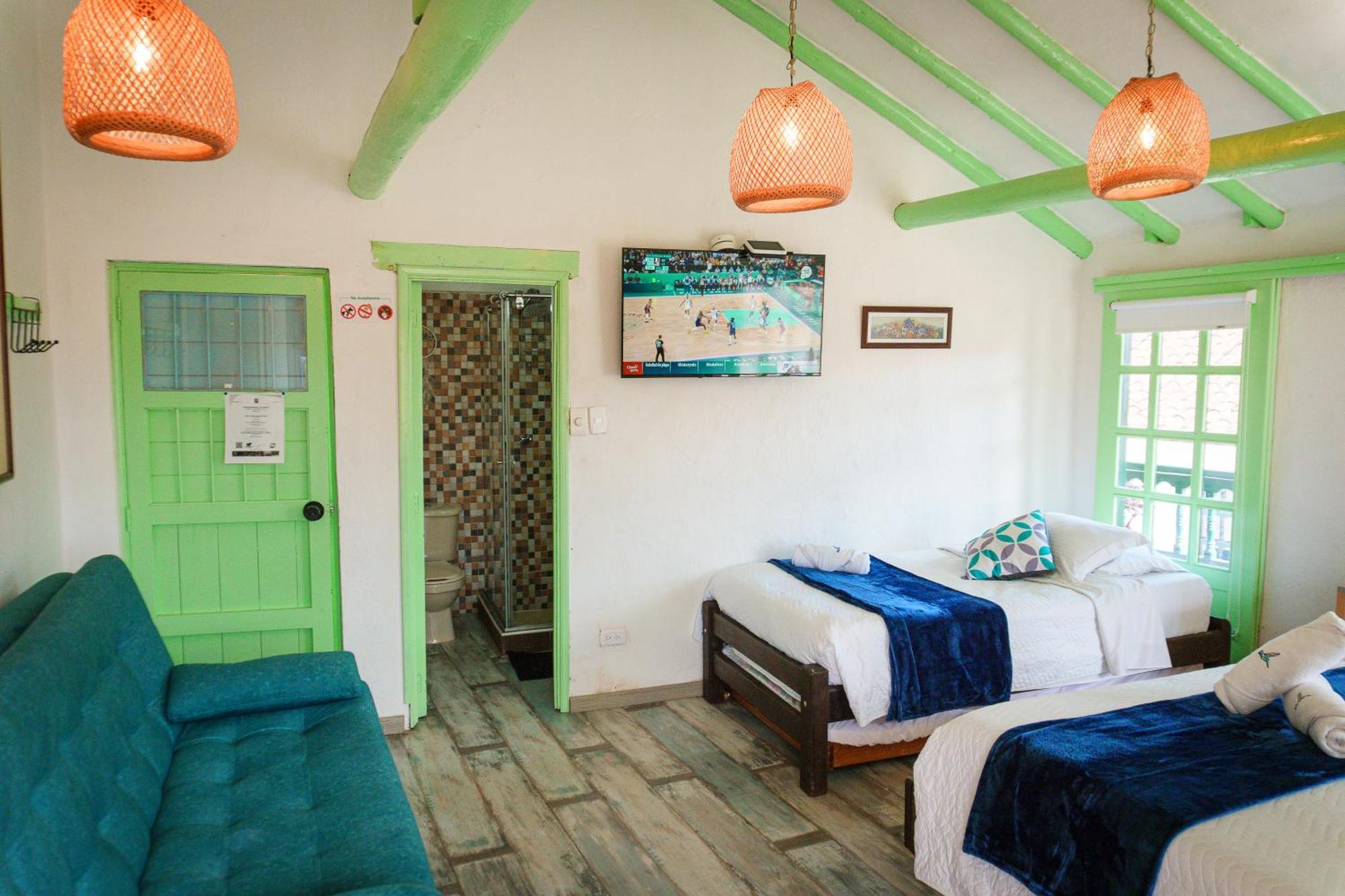 Apartamentos Y Habitaciones Le Colibri - Villa De Leyva Exteriör bild