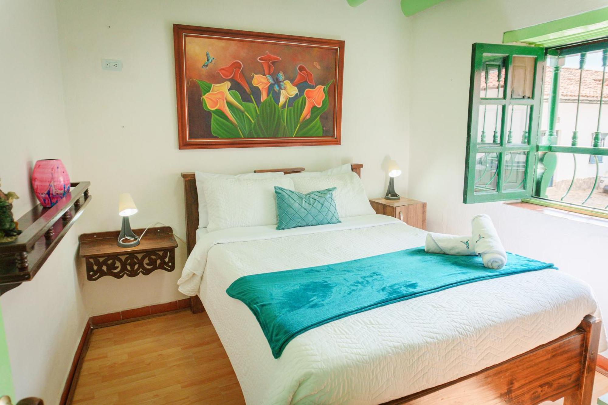 Apartamentos Y Habitaciones Le Colibri - Villa De Leyva Exteriör bild