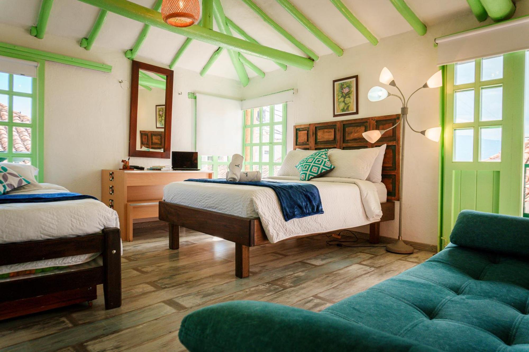 Apartamentos Y Habitaciones Le Colibri - Villa De Leyva Exteriör bild