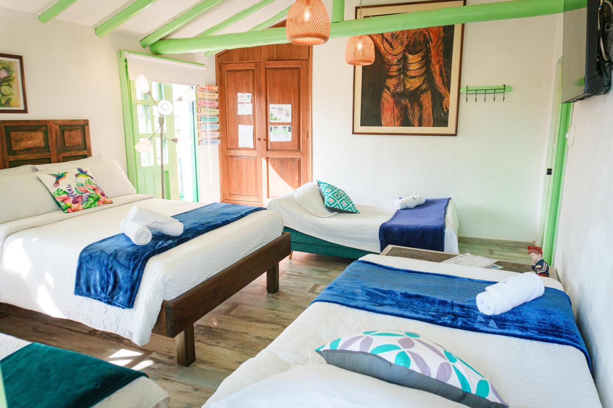 Apartamentos Y Habitaciones Le Colibri - Villa De Leyva Exteriör bild