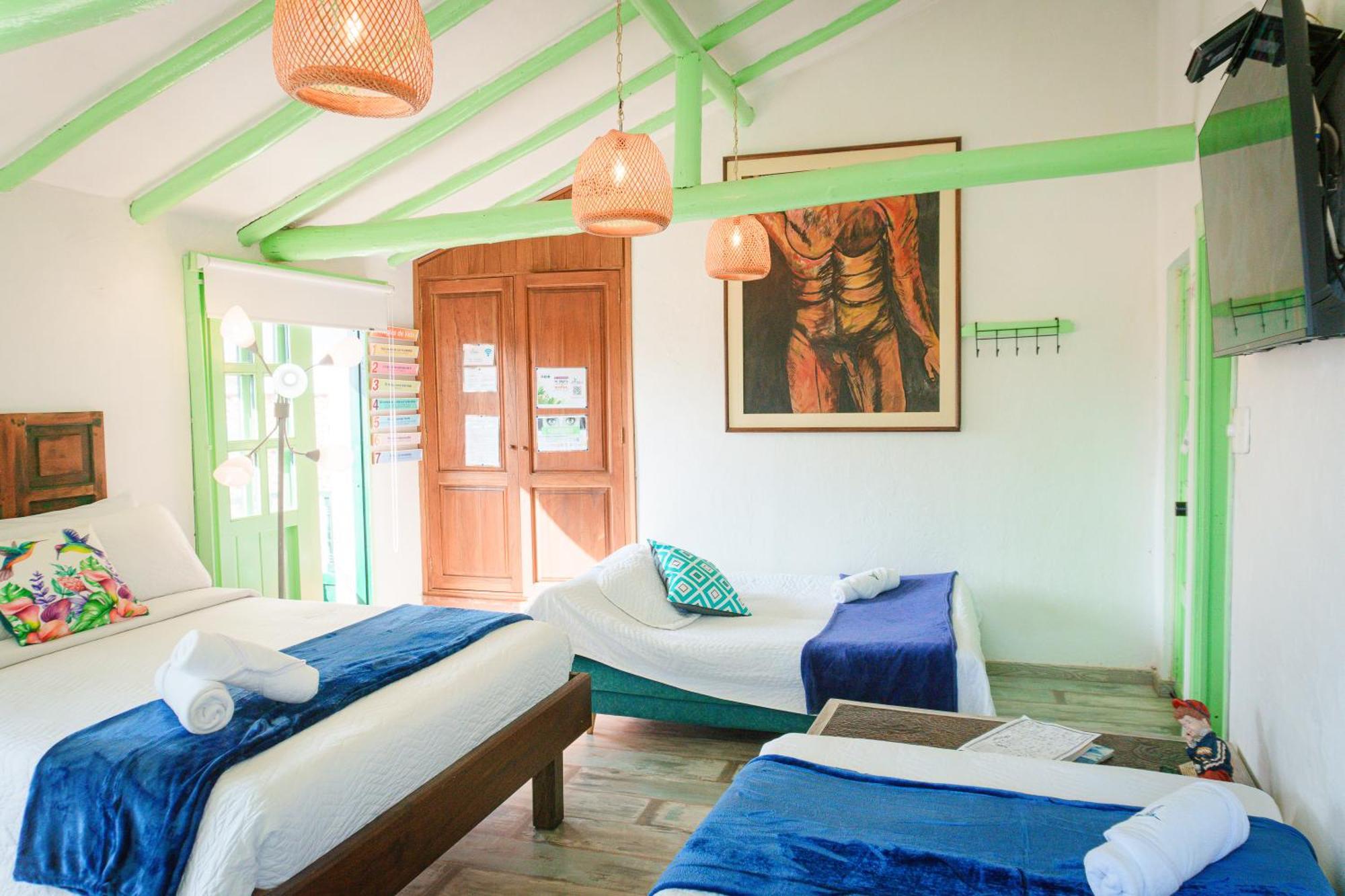 Apartamentos Y Habitaciones Le Colibri - Villa De Leyva Exteriör bild