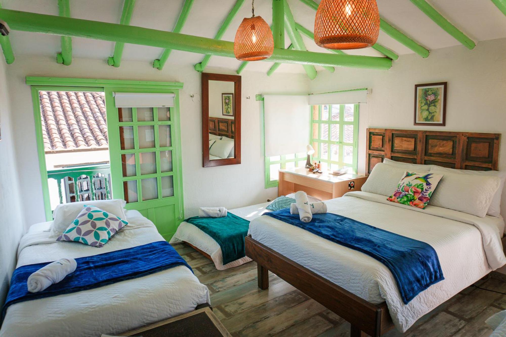 Apartamentos Y Habitaciones Le Colibri - Villa De Leyva Exteriör bild