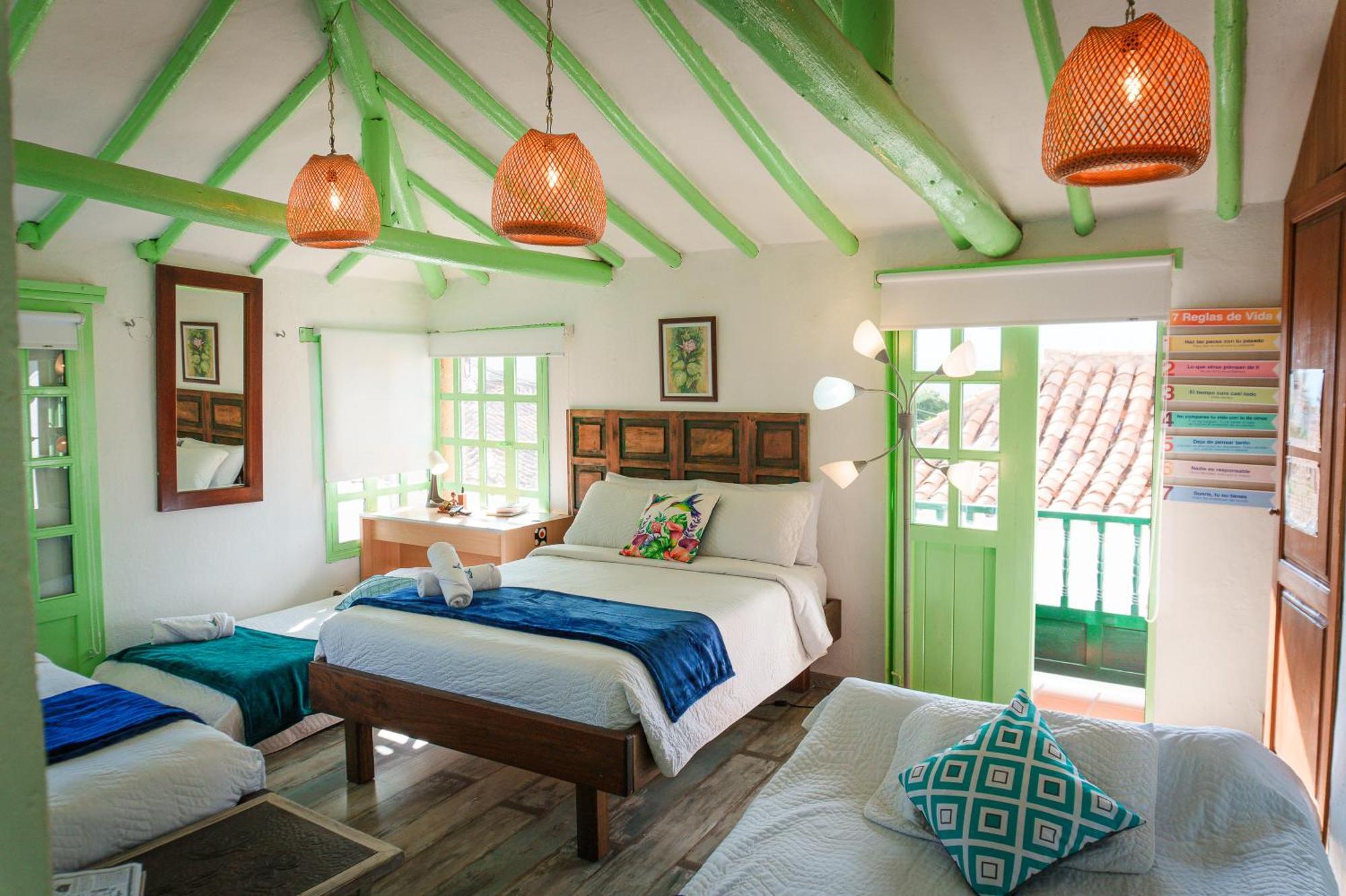 Apartamentos Y Habitaciones Le Colibri - Villa De Leyva Exteriör bild