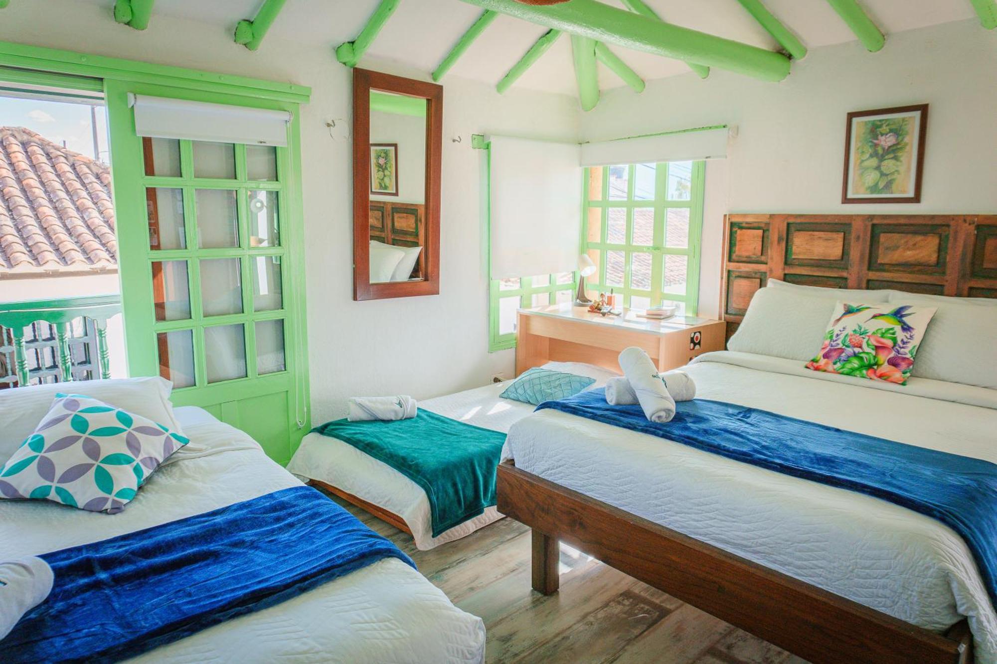 Apartamentos Y Habitaciones Le Colibri - Villa De Leyva Exteriör bild