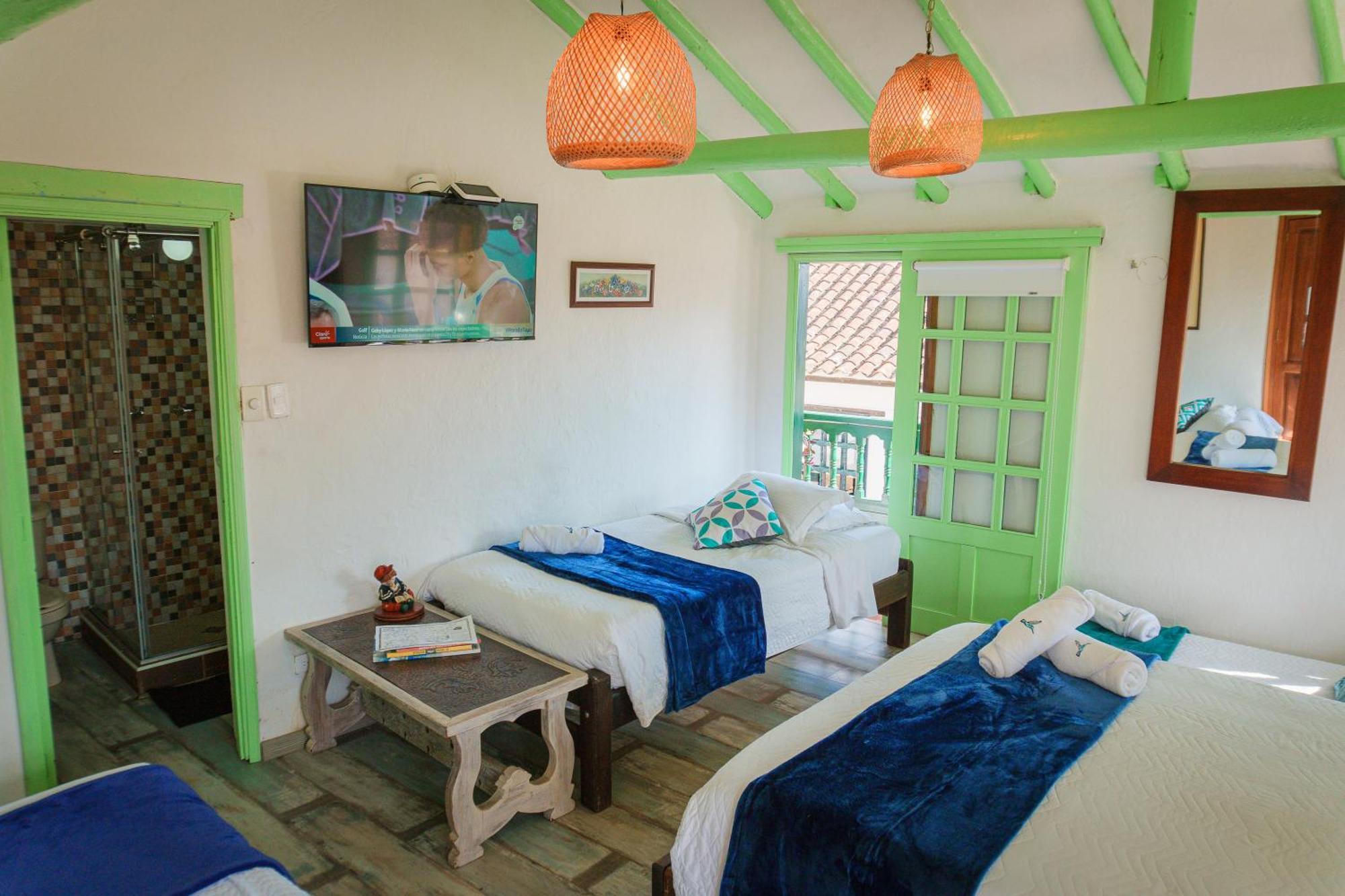 Apartamentos Y Habitaciones Le Colibri - Villa De Leyva Exteriör bild