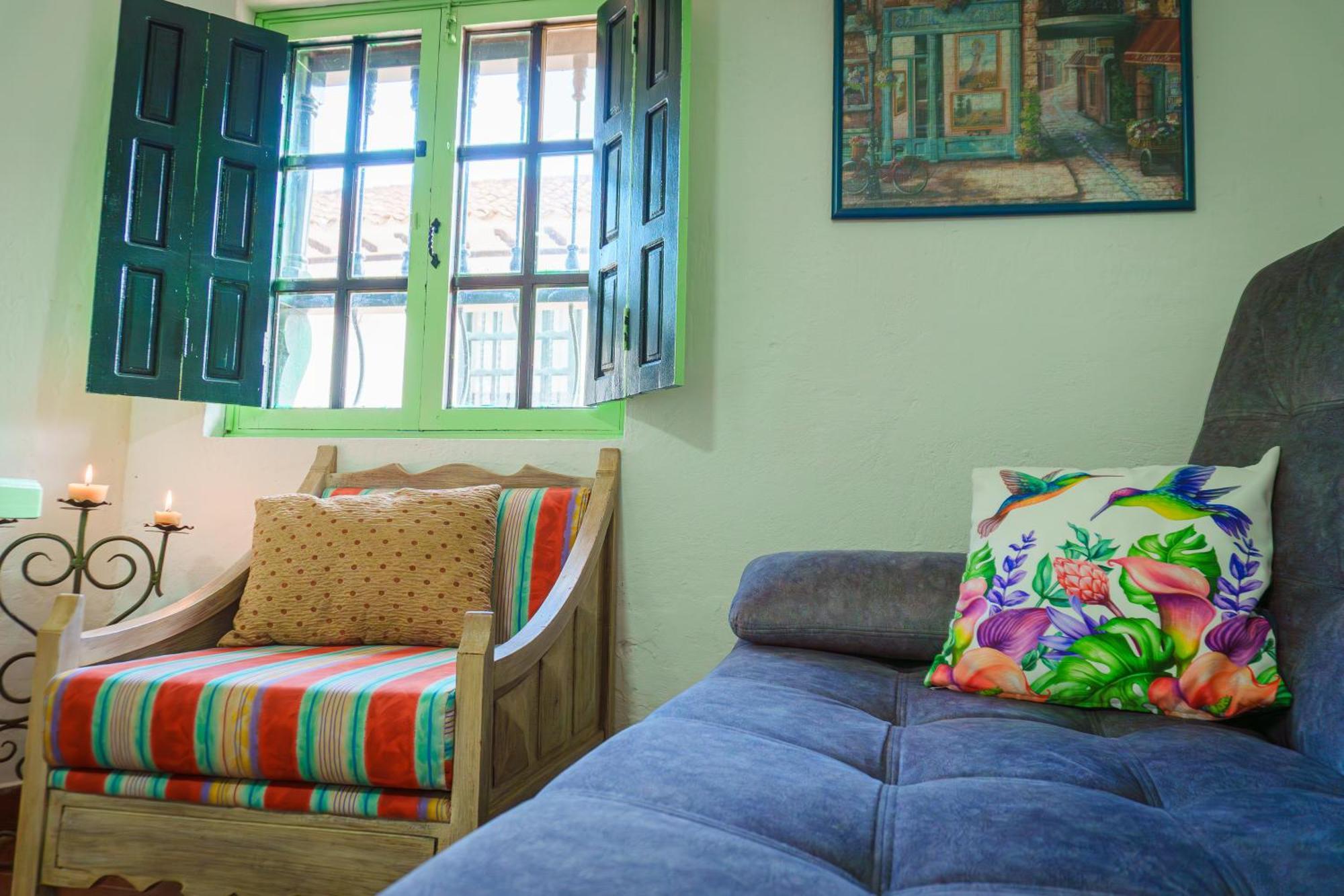 Apartamentos Y Habitaciones Le Colibri - Villa De Leyva Exteriör bild
