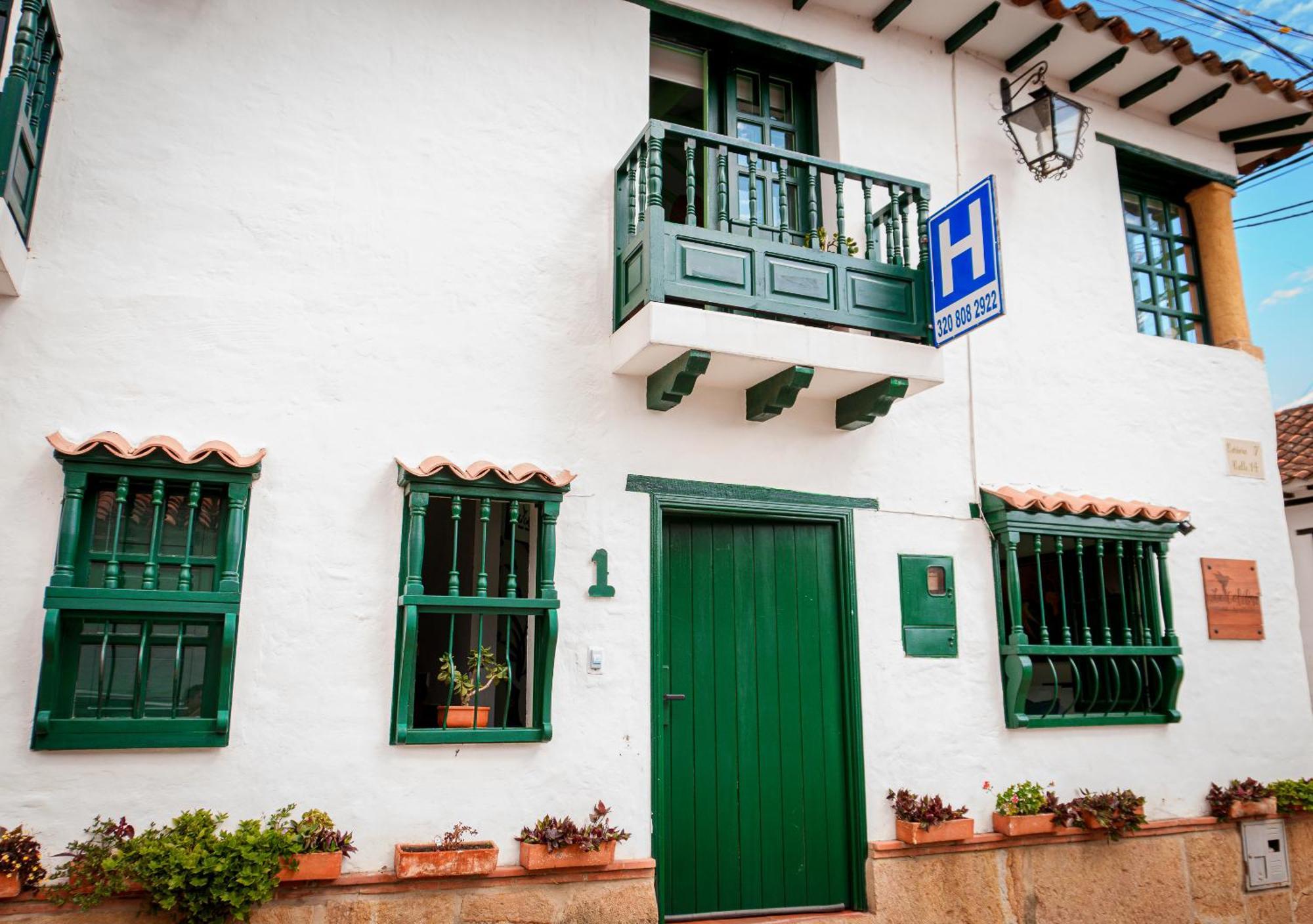 Apartamentos Y Habitaciones Le Colibri - Villa De Leyva Exteriör bild