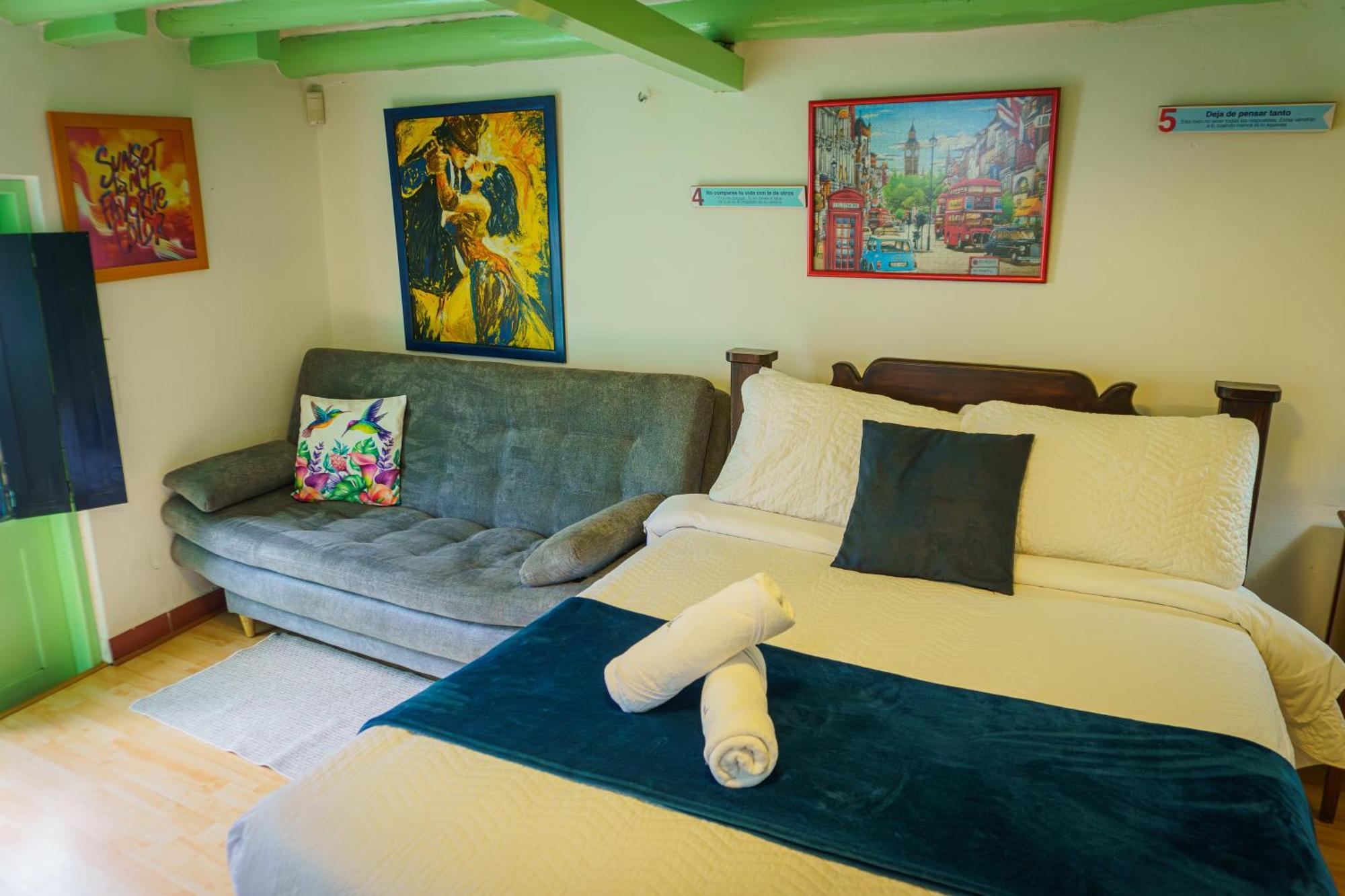 Apartamentos Y Habitaciones Le Colibri - Villa De Leyva Exteriör bild