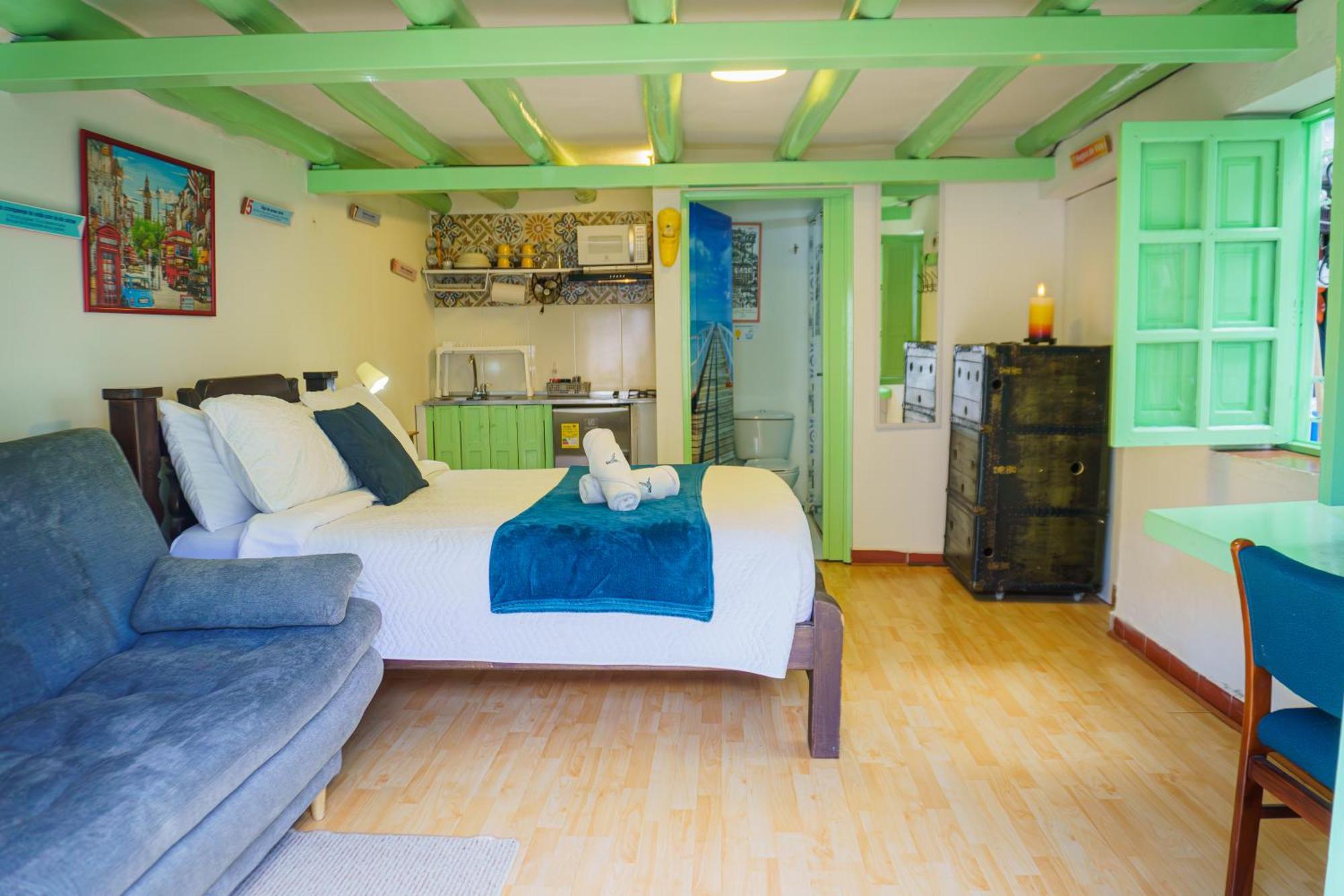 Apartamentos Y Habitaciones Le Colibri - Villa De Leyva Exteriör bild