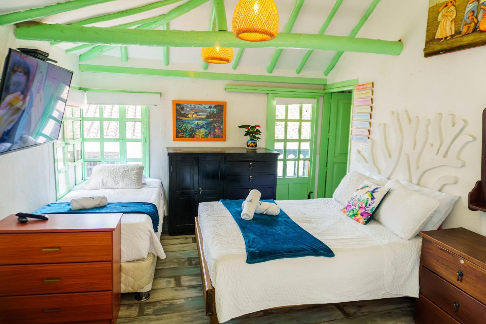 Apartamentos Y Habitaciones Le Colibri - Villa De Leyva Exteriör bild