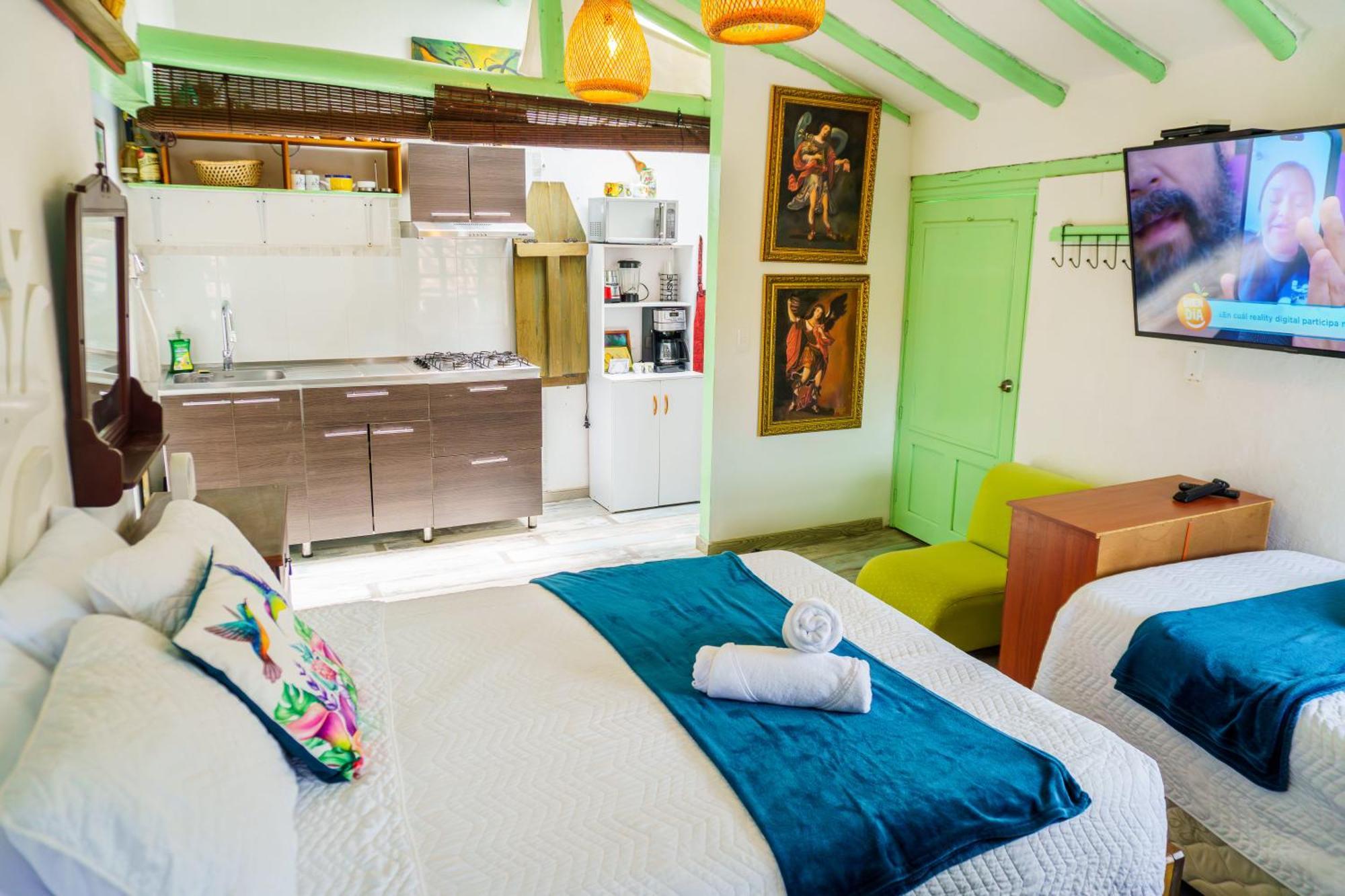 Apartamentos Y Habitaciones Le Colibri - Villa De Leyva Exteriör bild