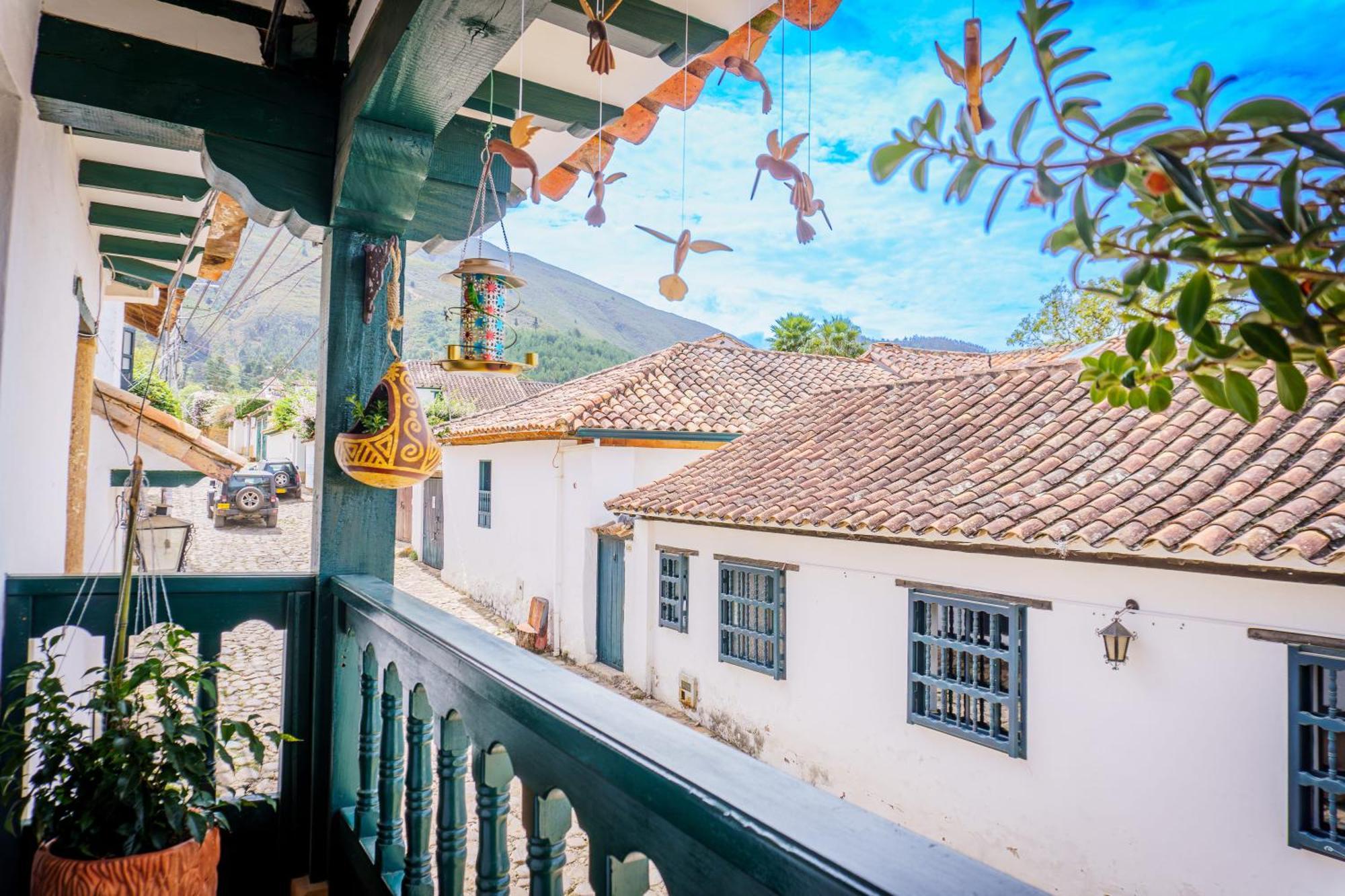 Apartamentos Y Habitaciones Le Colibri - Villa De Leyva Exteriör bild