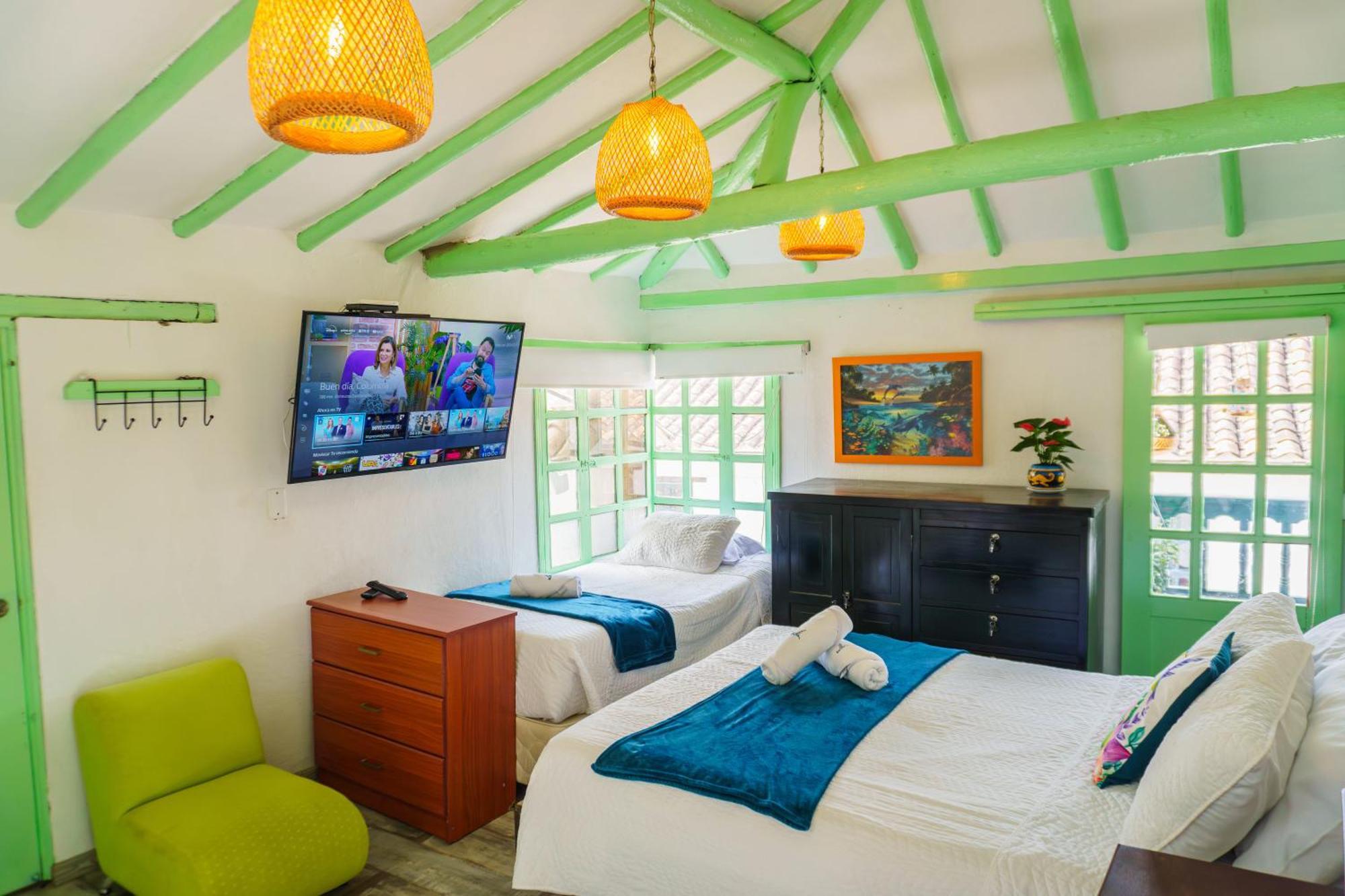 Apartamentos Y Habitaciones Le Colibri - Villa De Leyva Exteriör bild