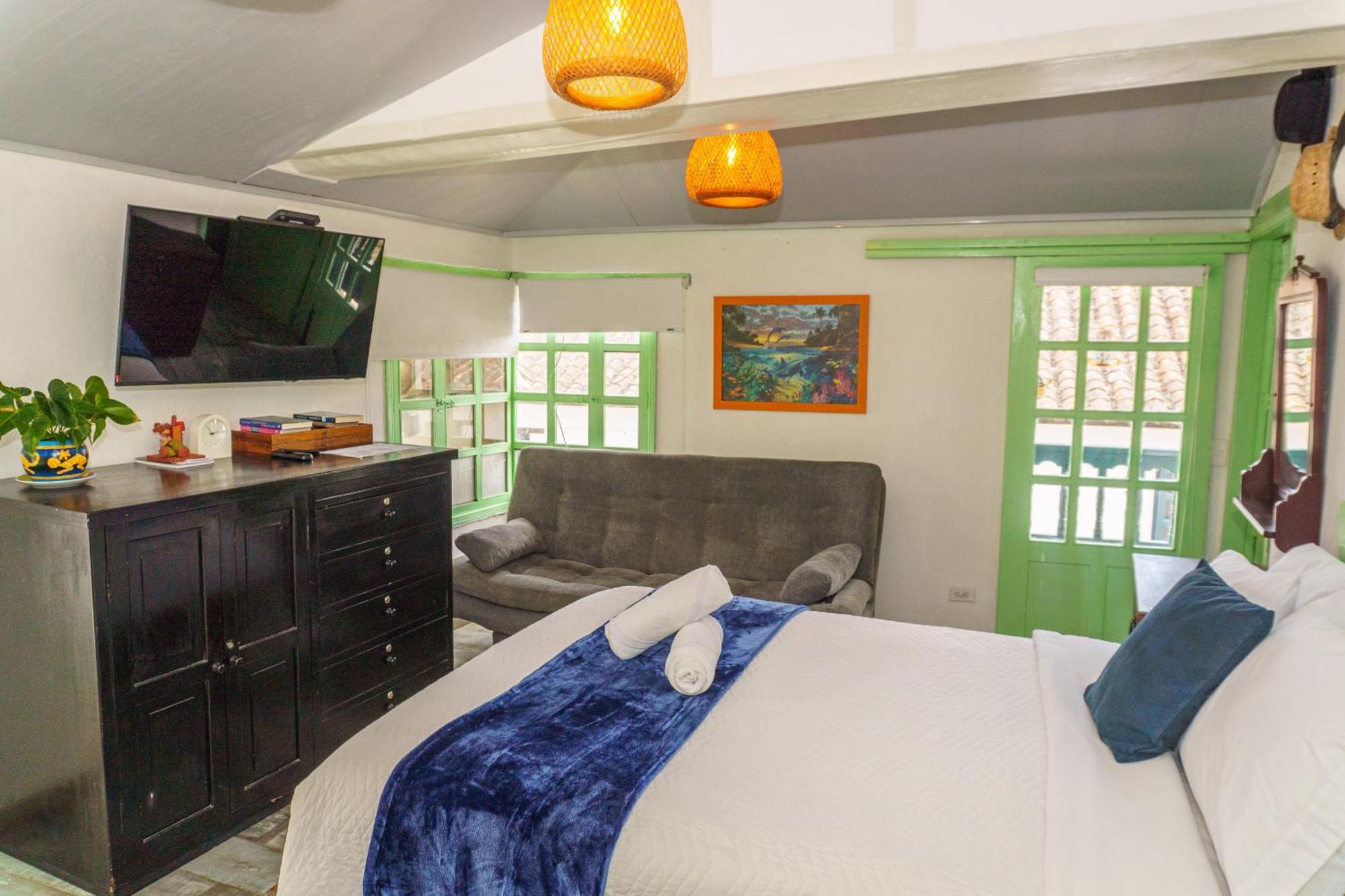 Apartamentos Y Habitaciones Le Colibri - Villa De Leyva Exteriör bild