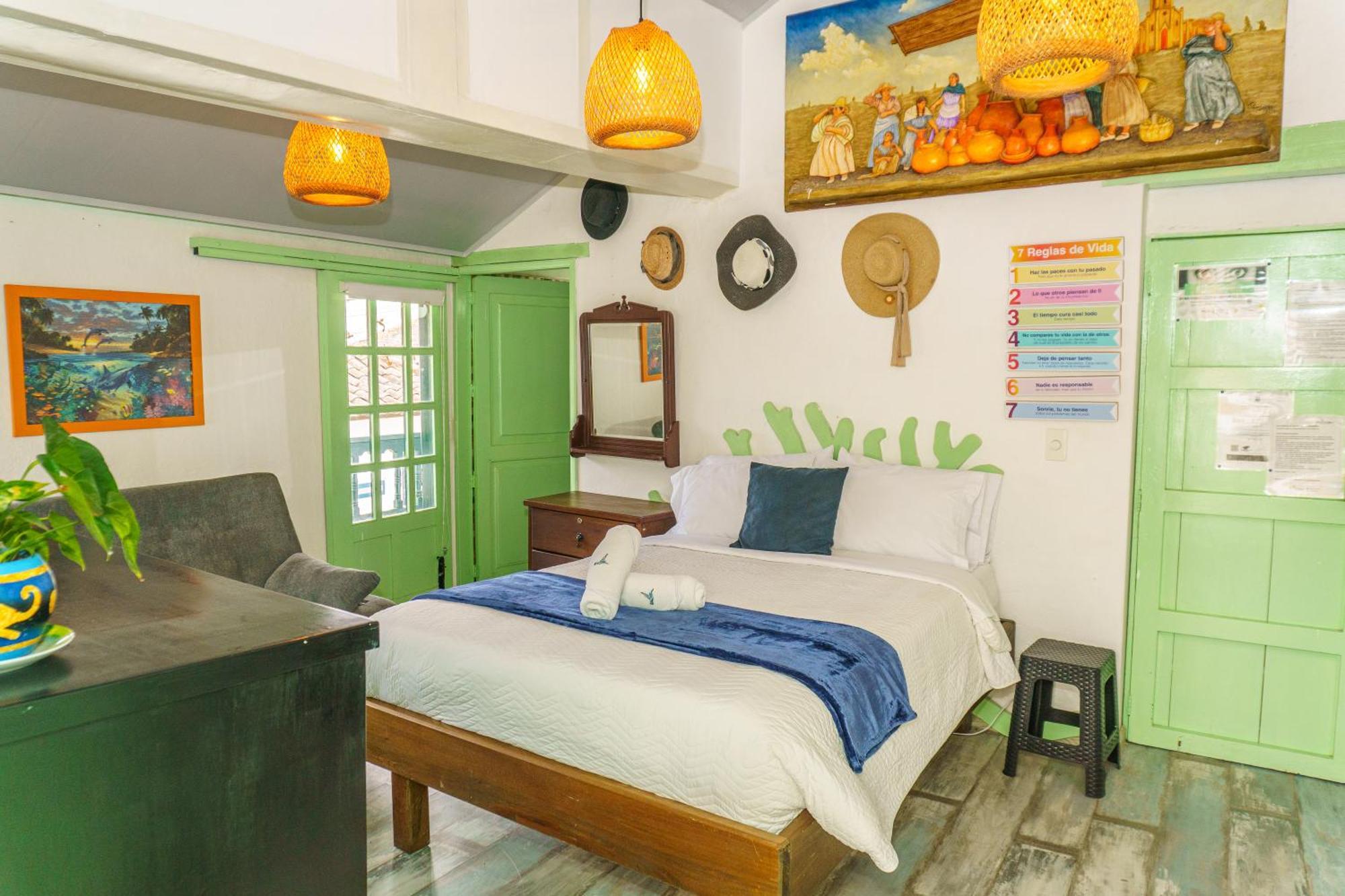 Apartamentos Y Habitaciones Le Colibri - Villa De Leyva Exteriör bild
