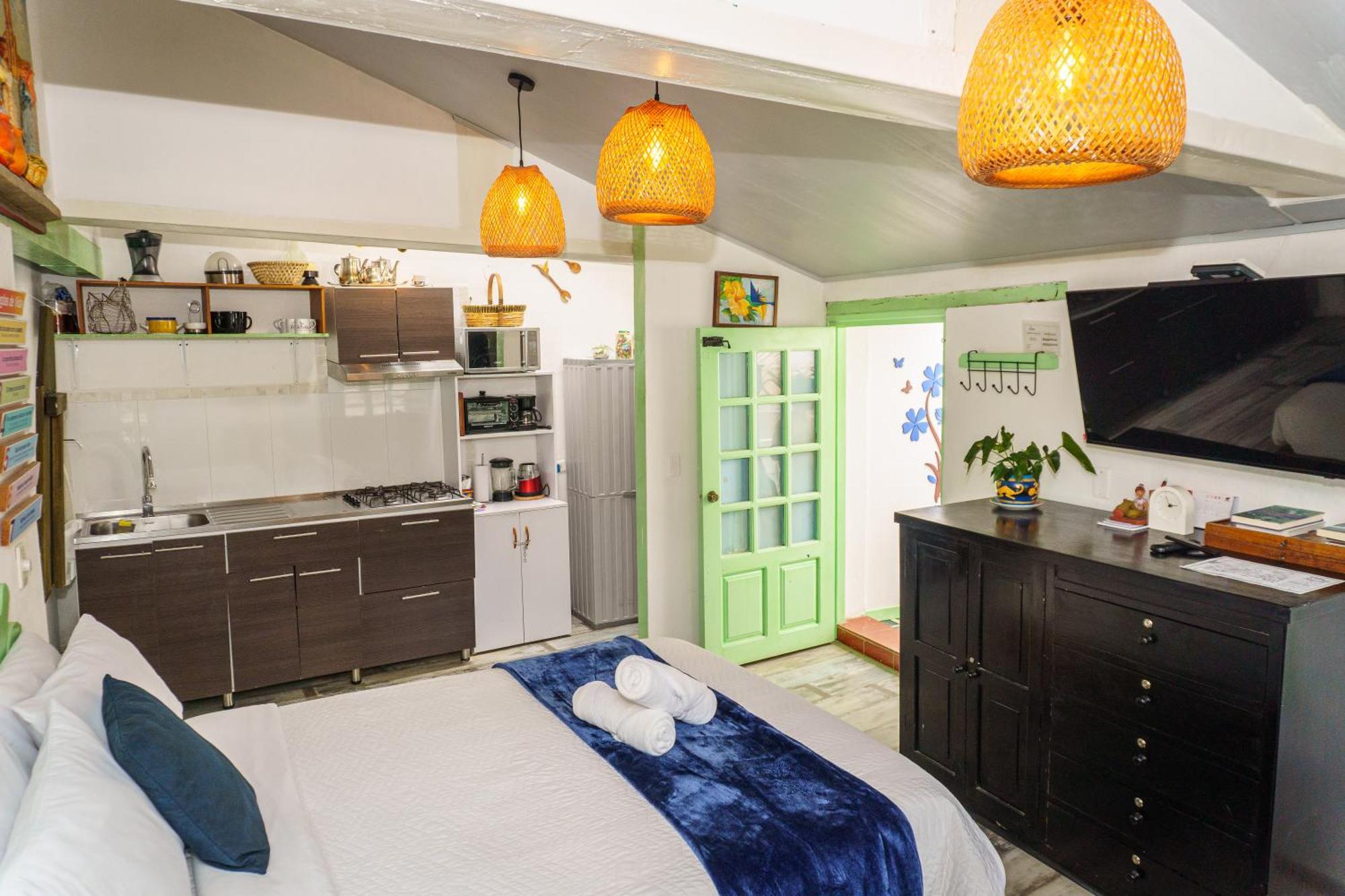 Apartamentos Y Habitaciones Le Colibri - Villa De Leyva Exteriör bild